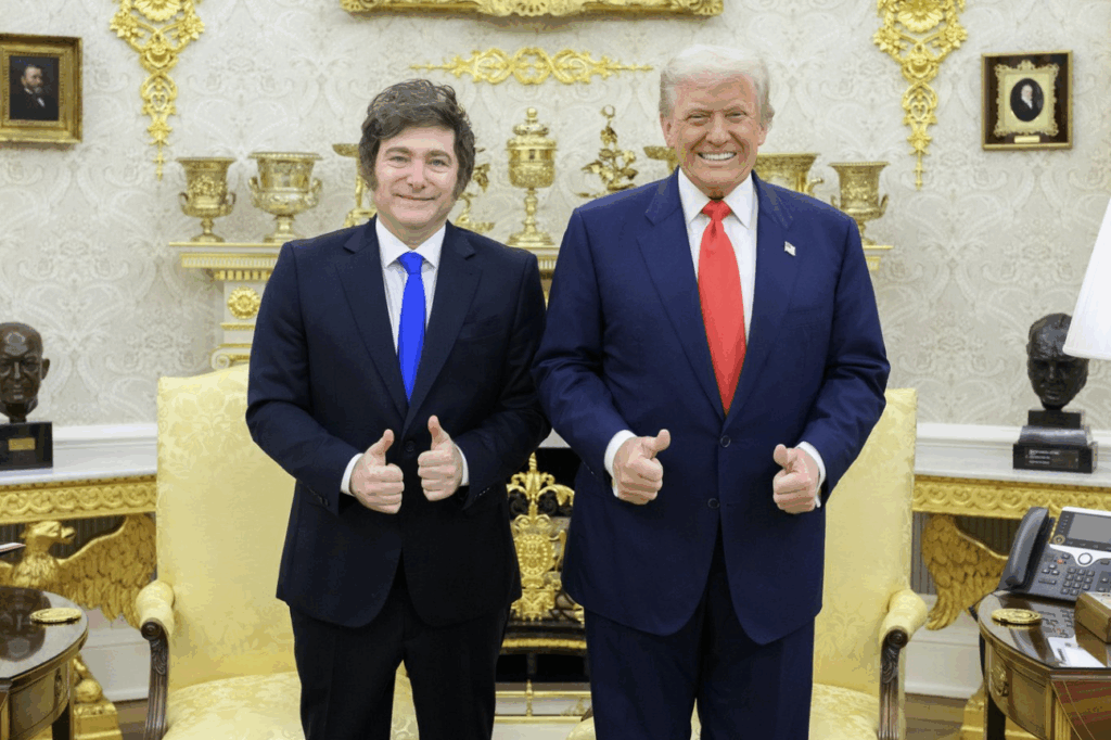 Trump condiciona la ayuda a Argentina al resultado electoral de Milei ...